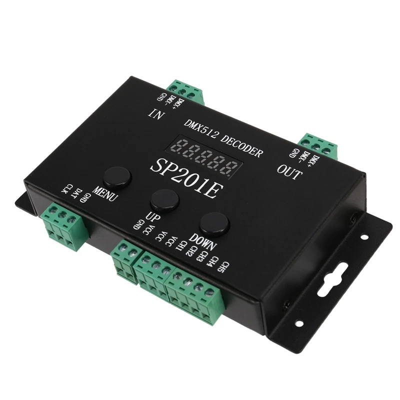 

SP201E DMX512 WS2812B WS2811 DMX к SPI контроллеру декодер, поддержка нескольких IC