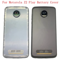 battery cover rear door panel housing back case for motorola moto z2 play battery cover with camera frame replacement parts
