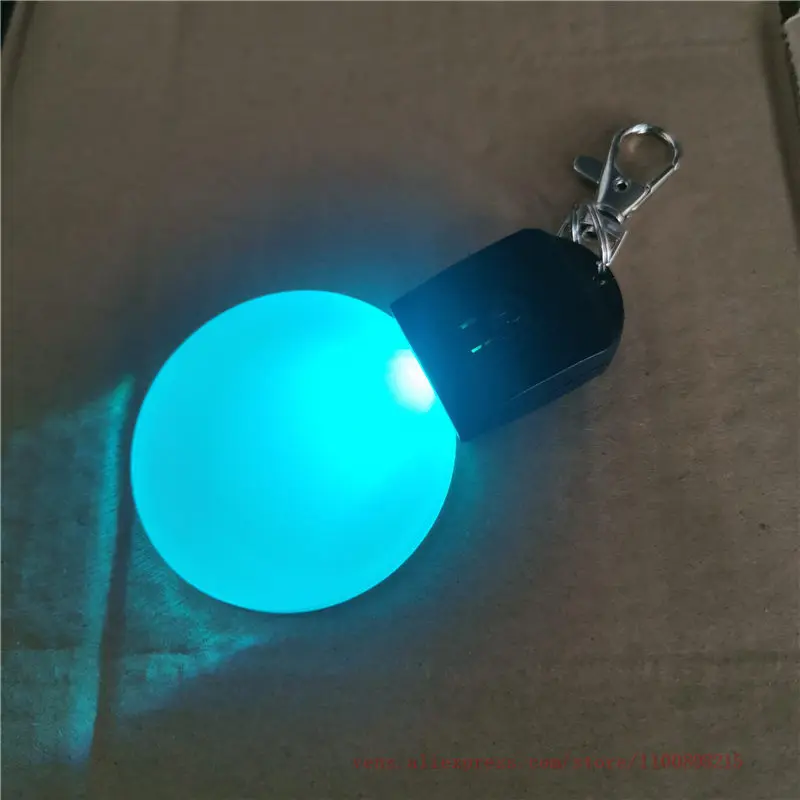 Сублимационные пустые Светлые Круглые акриловые брелоки горячая передача