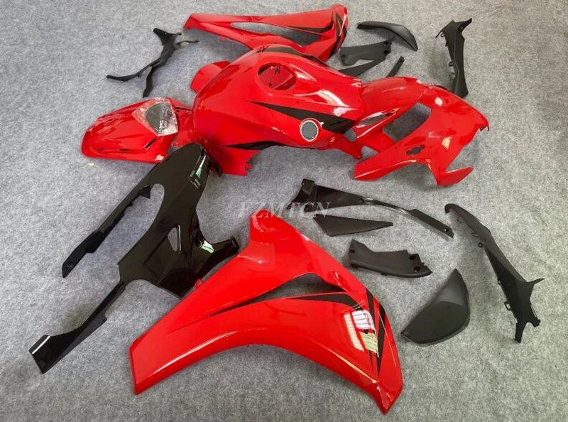 

4Gifts New ABS Fairings Kit Fit for HONDA CBR1000RR 2008 2009 2010 2011 08 09 10 11 Bodywork Set Red Black
