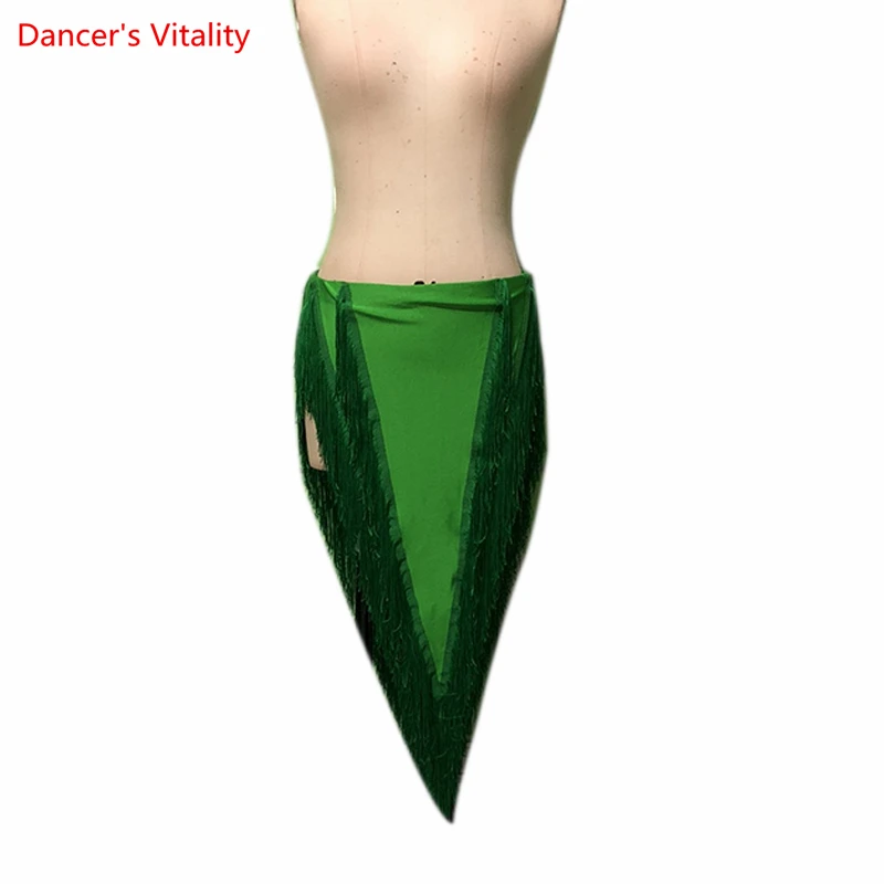 Женский костюм для танца живота юбка на заказ одежда тренировок с кисточками