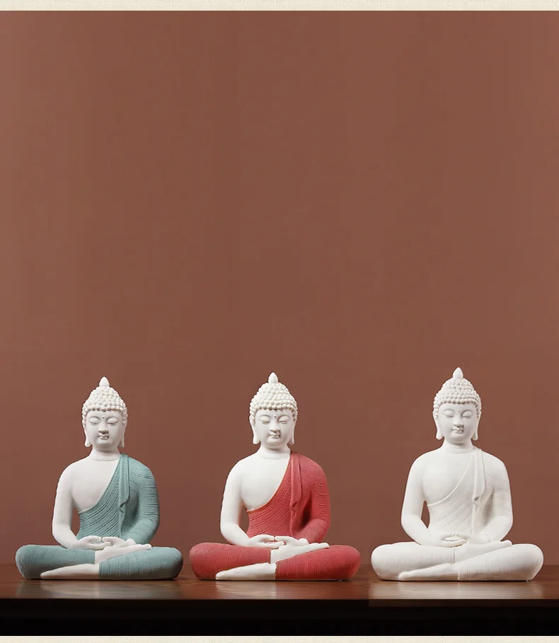 

Статуя штатива из Таиланда, Керамическая скульптура, Высококачественная декоративная статуя для дома, гостиной, отеля, чайной комнаты, клуба