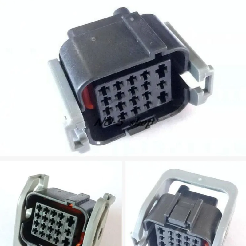 

2 шт., пластиковые соединители для электронных соединителей с отверстием для 19 контактов