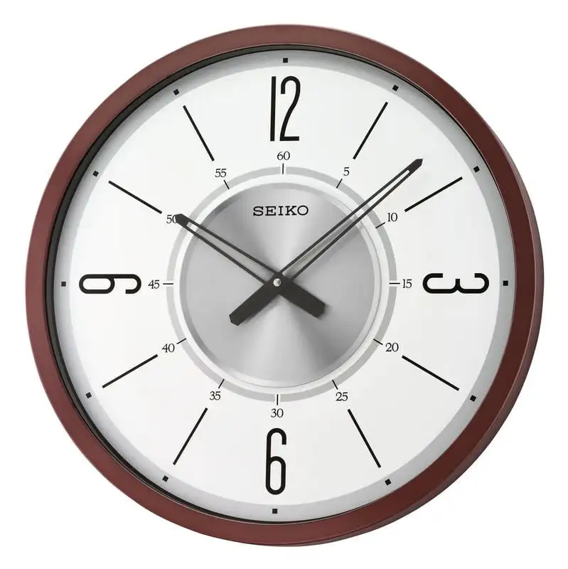 

Современные промышленные многоцветные круглые Настенные часы Abbot, кварцевые, аналоговые, настенные часы QXA759BLH, часы с питанием от батареи Adornos p