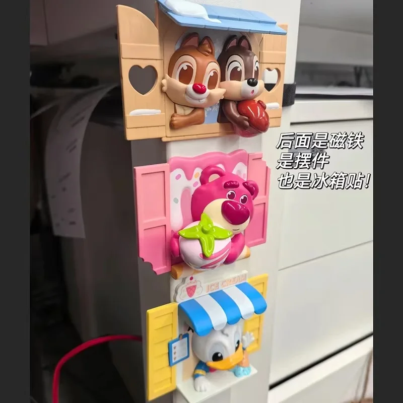 Miniso Disney глухая коробка Window Story Series клубничный медведь/Chicittiti/Русалка/наклейка на