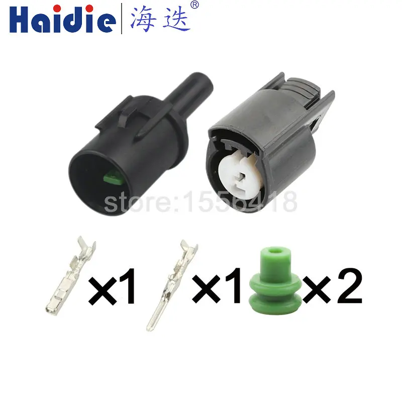 1 контактный разъем серии 2,2, герметичный соединитель, автомобильный электрический кабель, розетка PK505-01027