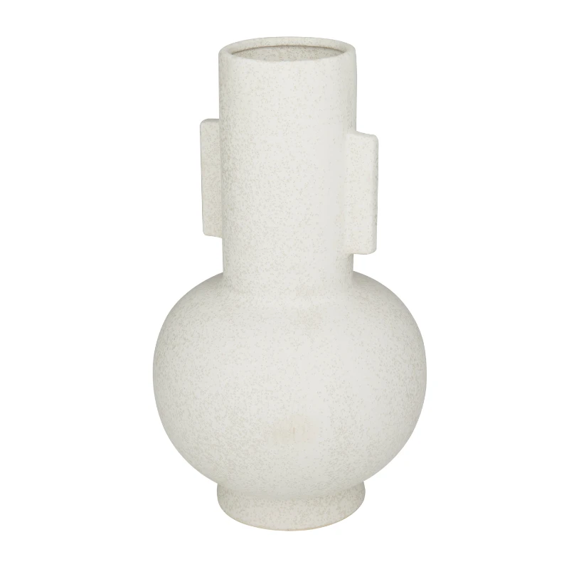 

Gorgeous Handmade White Ceramic Vase - Uniquely Crafted with Love and Care