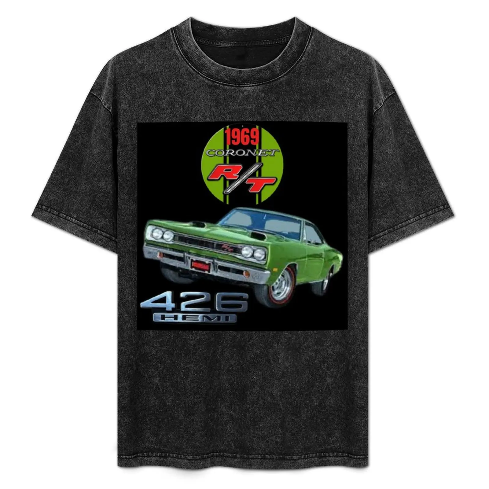 1969 Dodge Coronet R/T - классическая американская футболка Muscle Car Art незаменимая больших