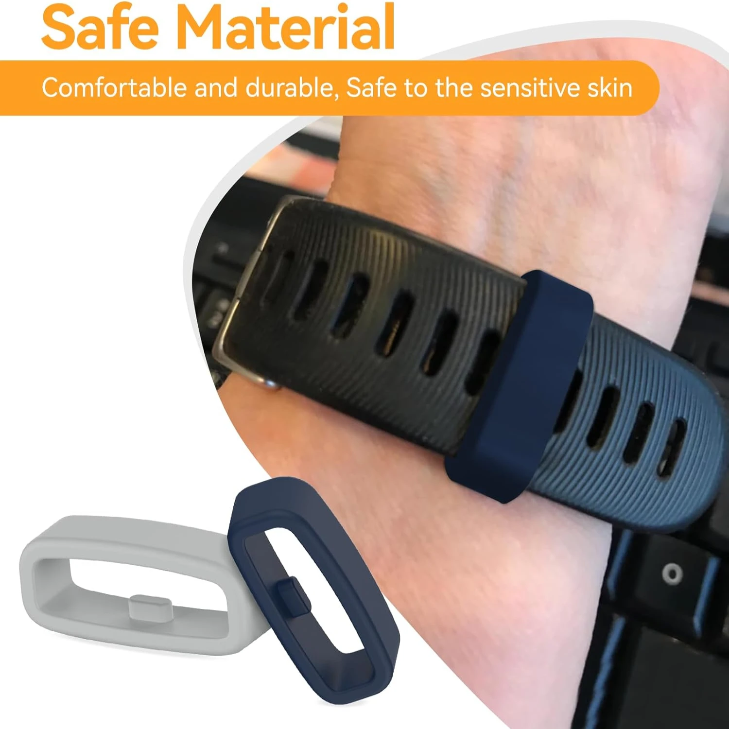 Мягкий удобный и прочный силиконовый ремешок для часов Venu/Venu Sq/Venu 2 Plus — надежный