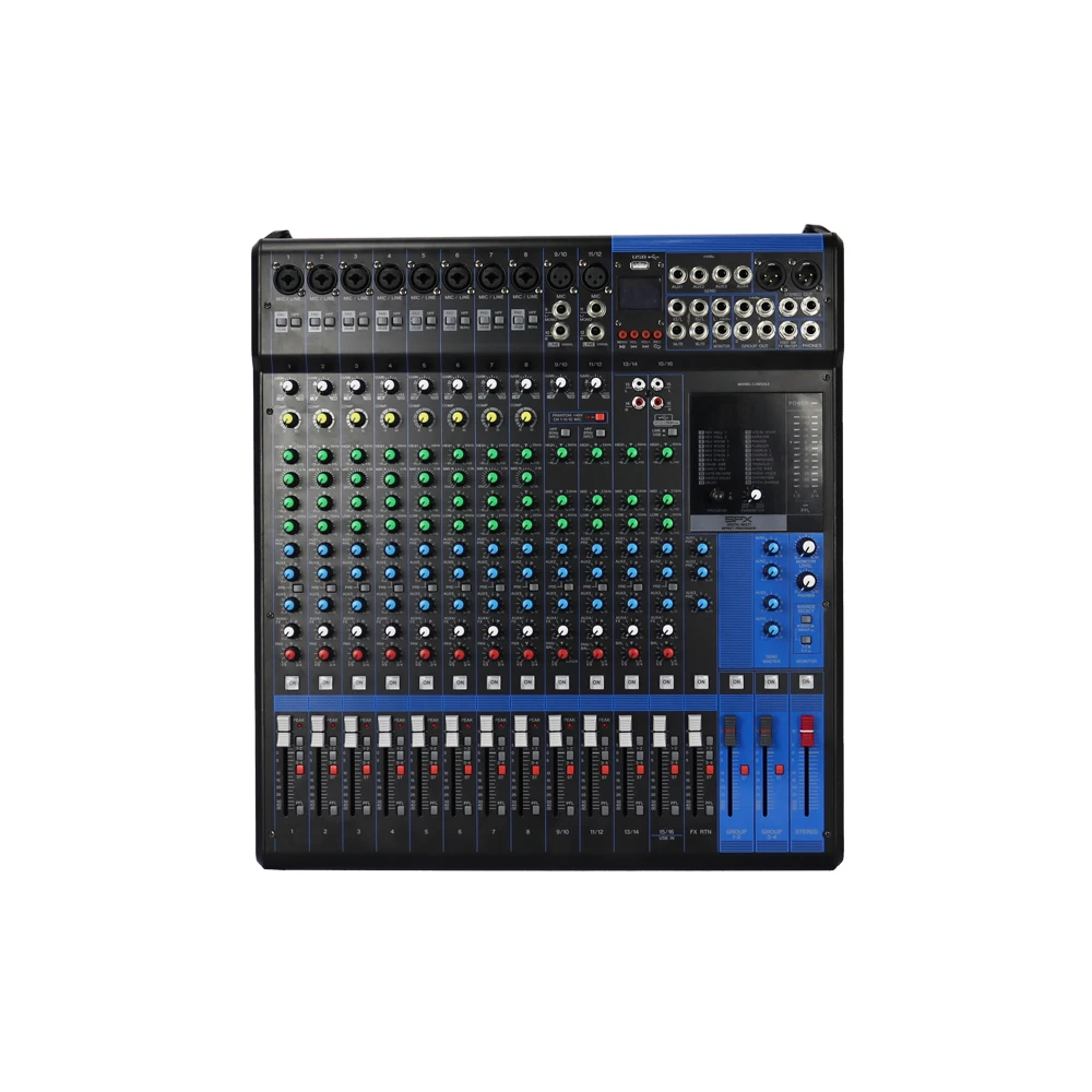 

Professional MG16XU usb sound console 24 dsp effect audio mixer for Stage performance recording