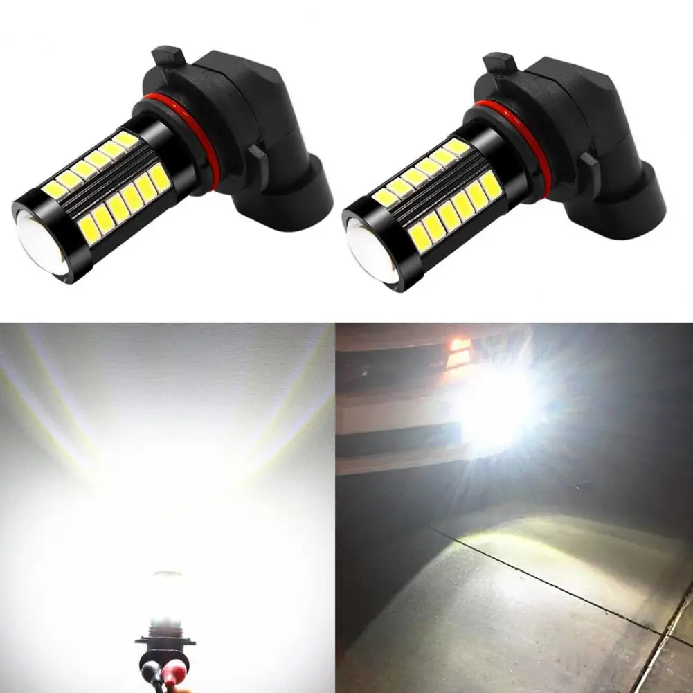 

Fog Lamp Super Bright Low Power Consumption High-lumen Long Lifespan Illumination White Color 6500K Car Fog Head Light