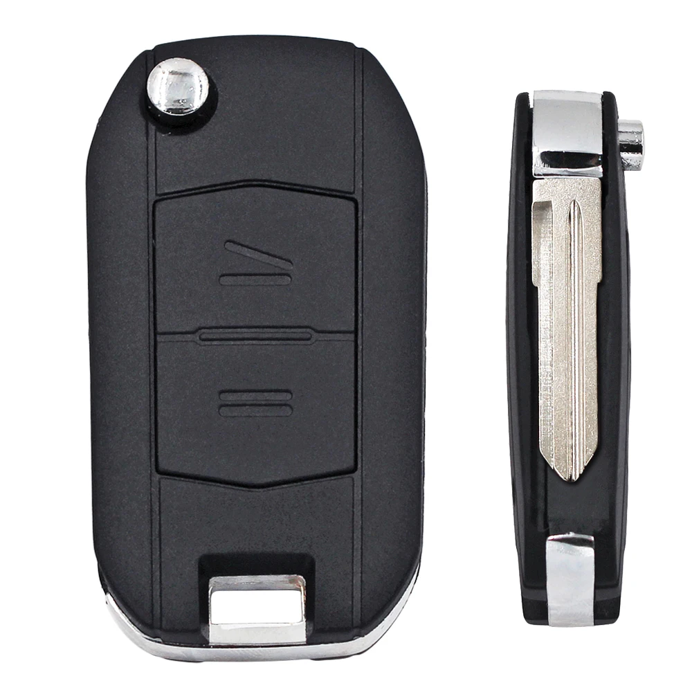 Обновленный чехол с двумя кнопками для выкидного ключа OPEL VAUXHALL CORSA C MERIVA COMBO REMOTE FOB