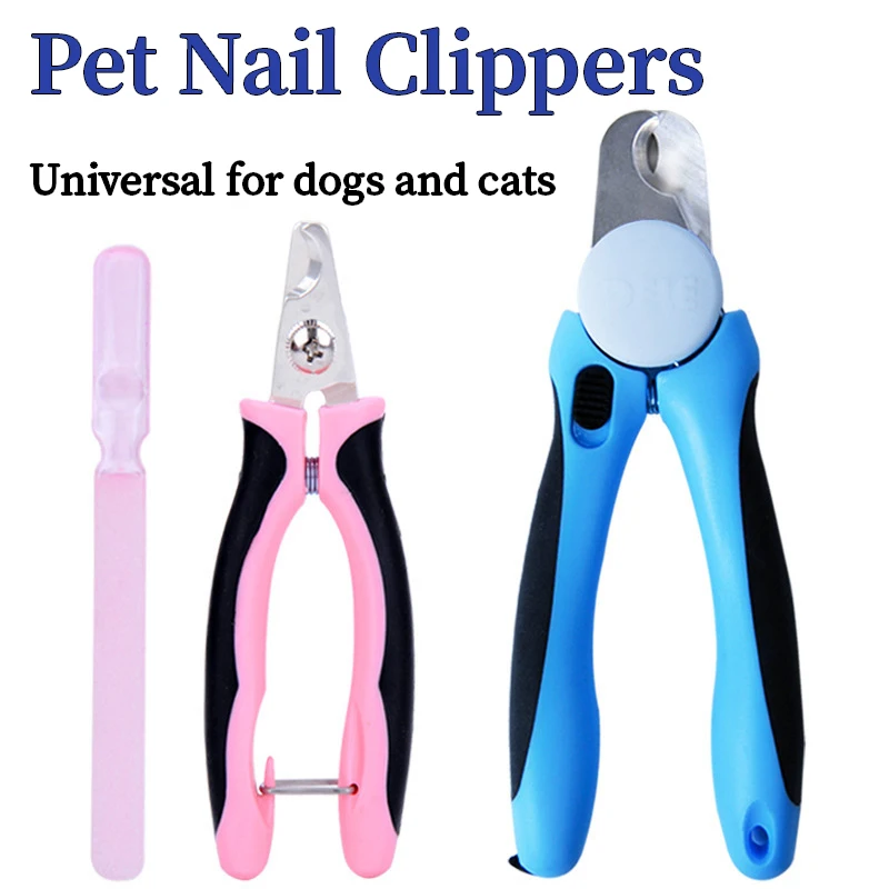 

Professional Pet Nail Clipper With Safety Guard Stainless Steel Grooming Scissors For Cat Dog Claw Care Grooming Supplies Size L