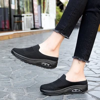 2022 new women casual shoes breathable shoes woman sneakers slip on wedges heels shoes outdoor ladies loafers zapatillas mujer 1