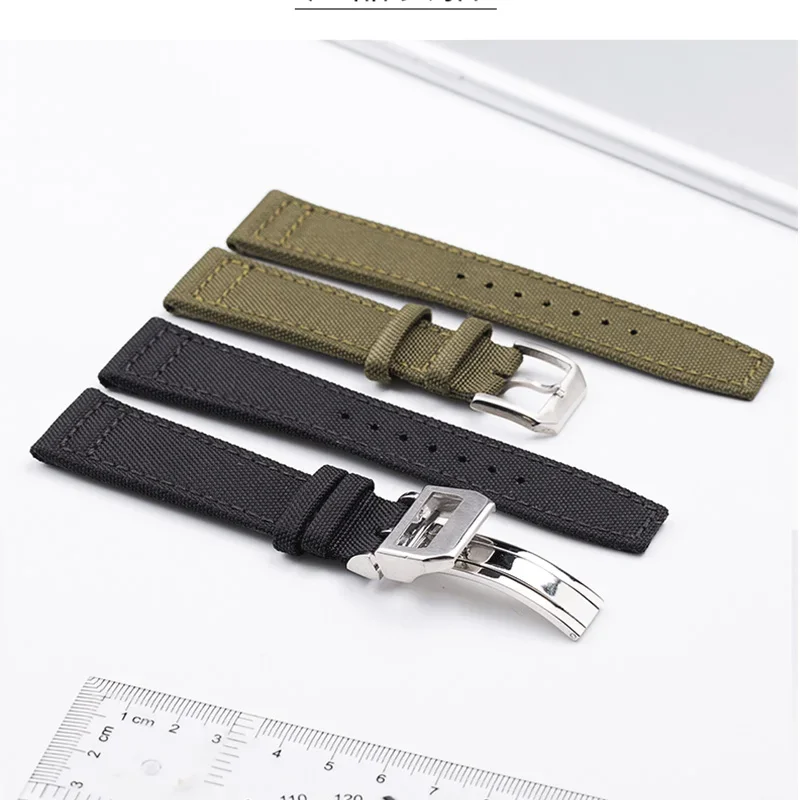 

Ремешок нейлоновый для наручных часов IWC, 20/21/22 мм