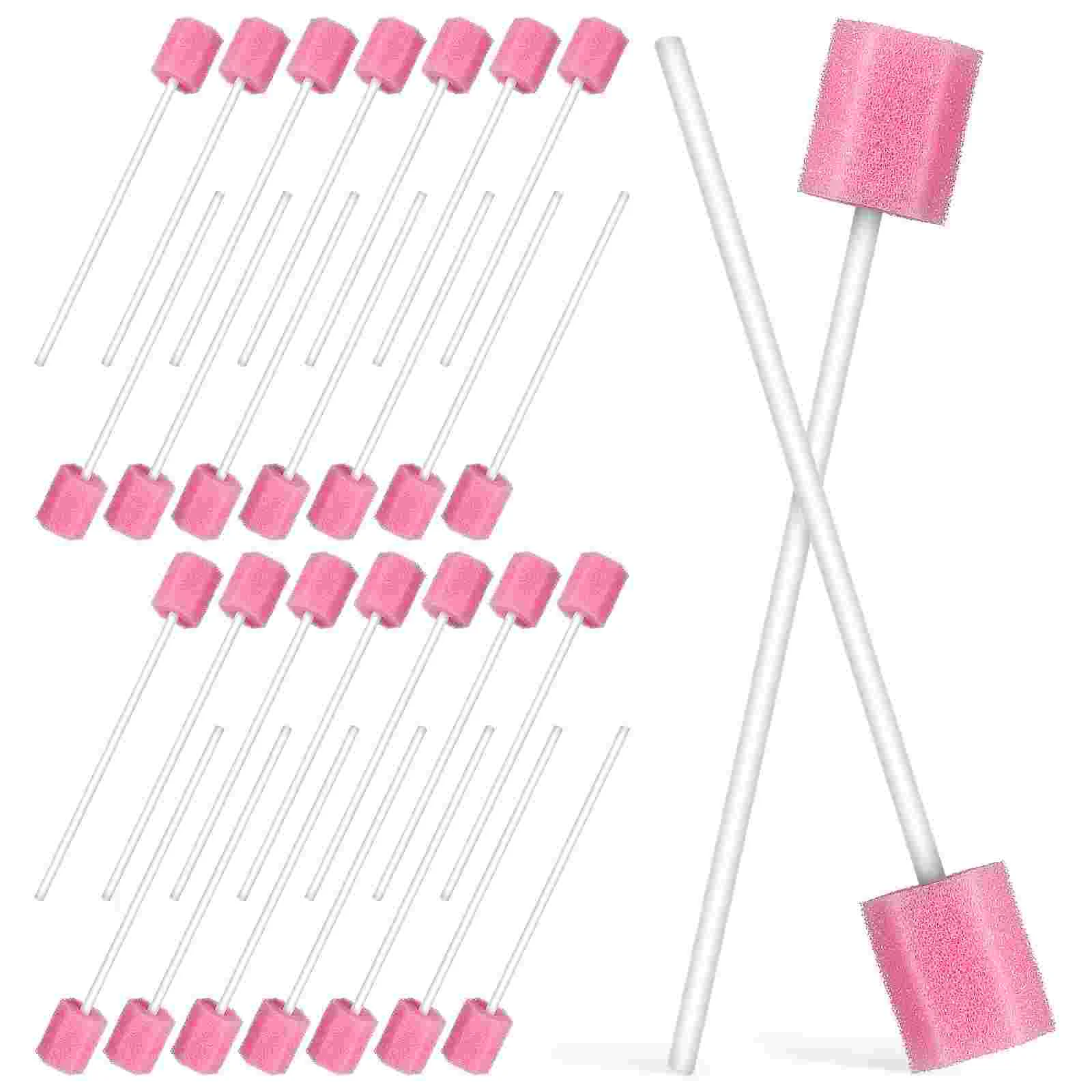 

250 Pcs Dental Swabs Disposable Sponges Mouth Cleaning Oral Care Swabs