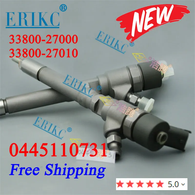 

33800-27000 0445110731 детали для инжекторного насоса Инжектор 0 445 110 731 инжектор дизельного двигателя в сборе 0445 110 731 для HYUNDAI