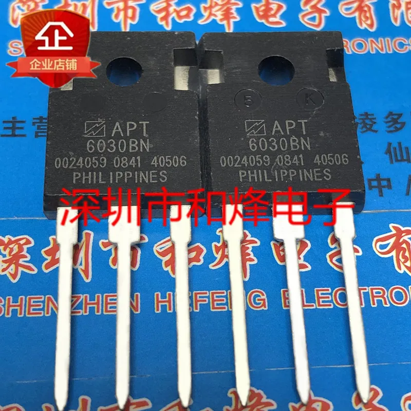

5PCS-10PCS APT6030BN TO-247 600V 23A NEW AND ORIGINAL ON STOCK