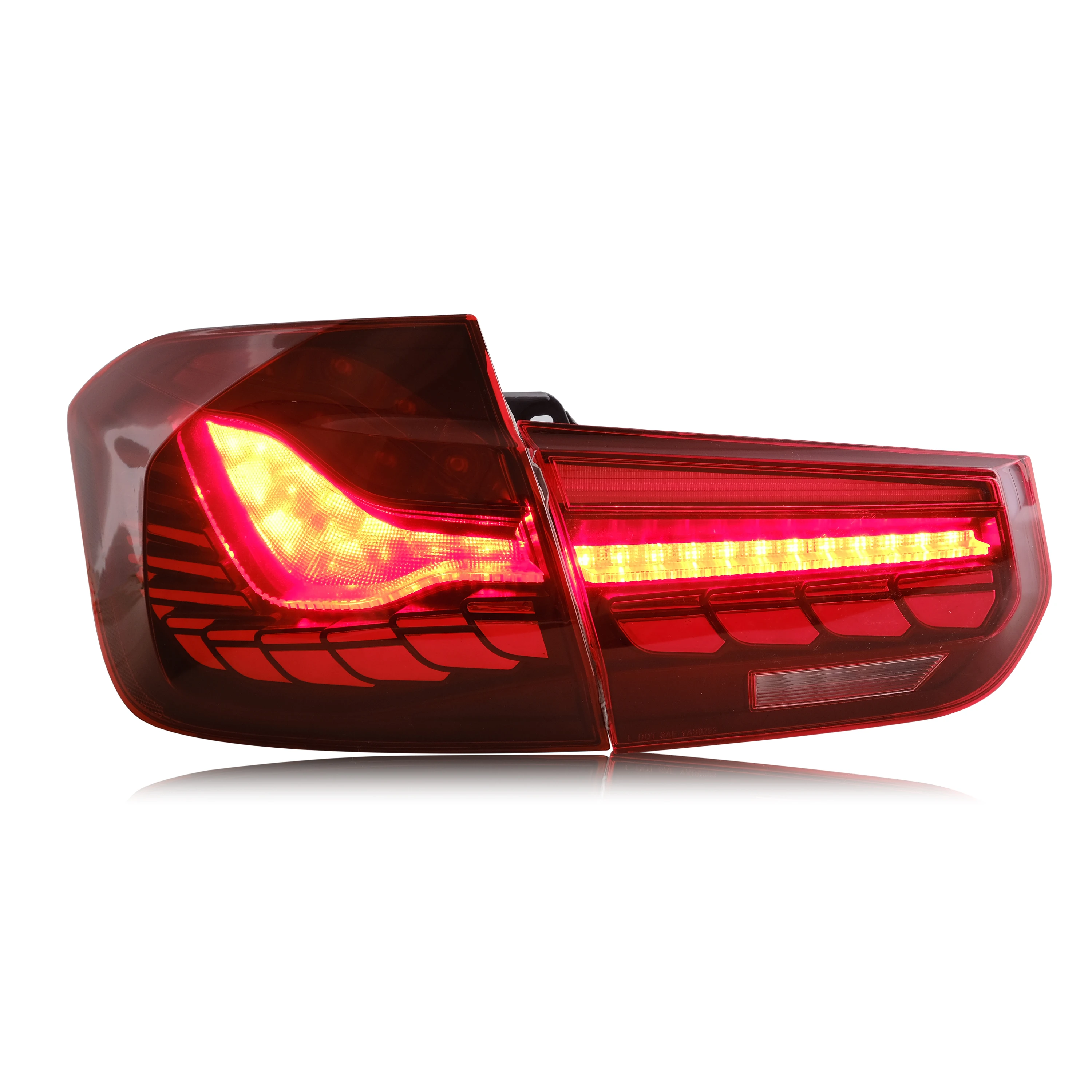 Светодиодные задние фонари последовательный индикатор для BMW F30 F35 F80 M3 2012-2018 гг.