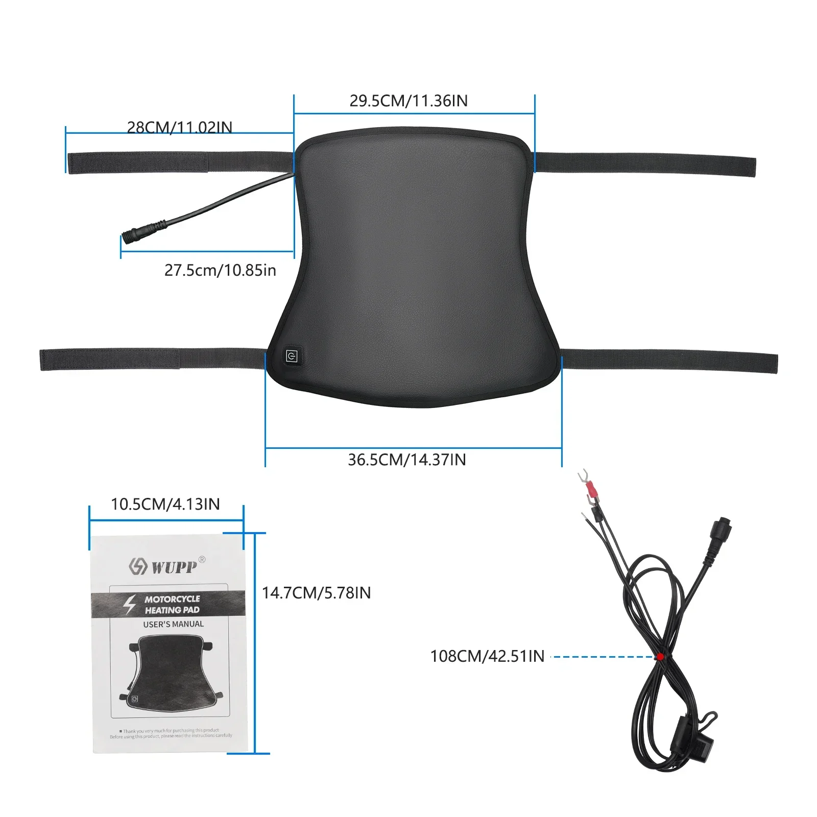 Очистка! 3-ступенчатый нагреватель для мотоциклетного сиденья с температурным