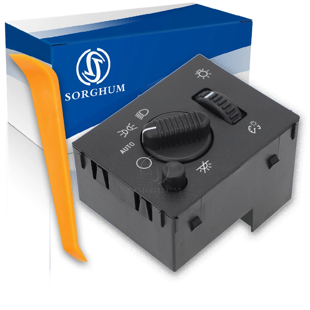 

Переключатель для фар SORGHUM 15143597 19381535, кнопка для противотуманной фары для Cadillac Escalade Chevy подчеркивающая Silverado Hummer H2 GMC Sierra