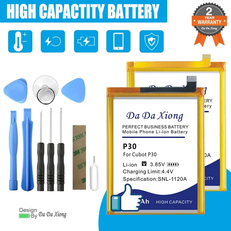 Manito NotePlus Max2 Cheetah X30 H2 Аккумулятор для Cubot 2 P30 Power KingKong Note S550 Pro Plus