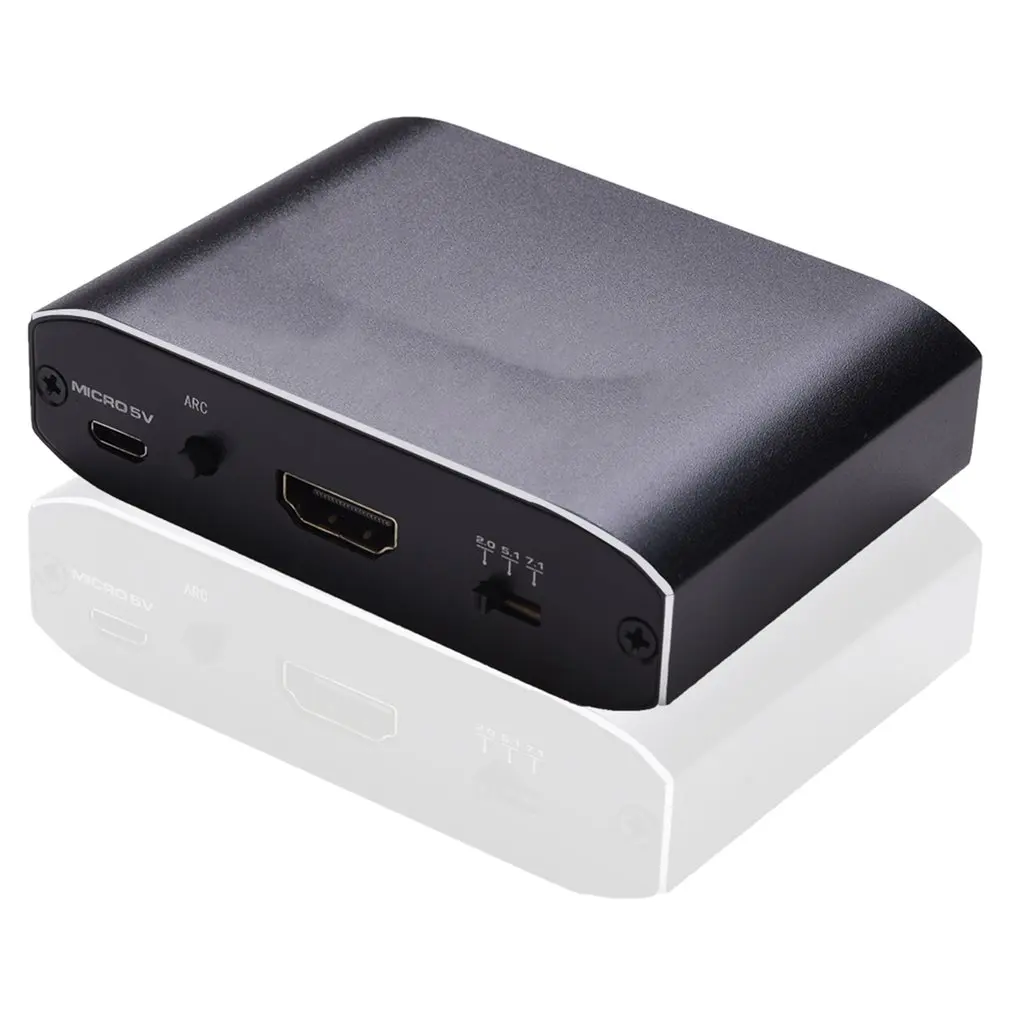 

HDMI-совместимый преобразователь аудиосигнала для HD TV DVD TV BOX 4K адаптер преобразователь Переключатель HDMI-совместимый аудиоразветвитель адапт...