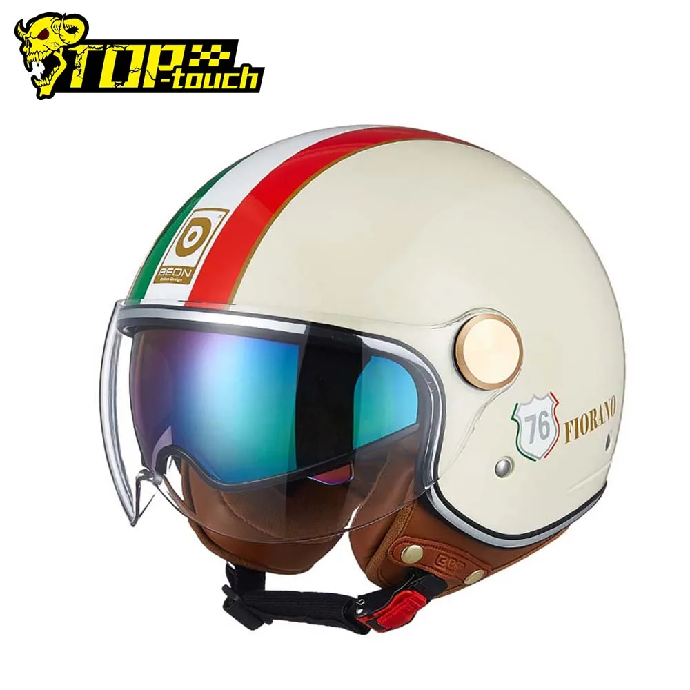 

Riding Motorcycle Helmet Casque Moto Motorbike Helmet Capacete De Moto Motorcycle Accessories With Inner Sun Visor Half Hlemet