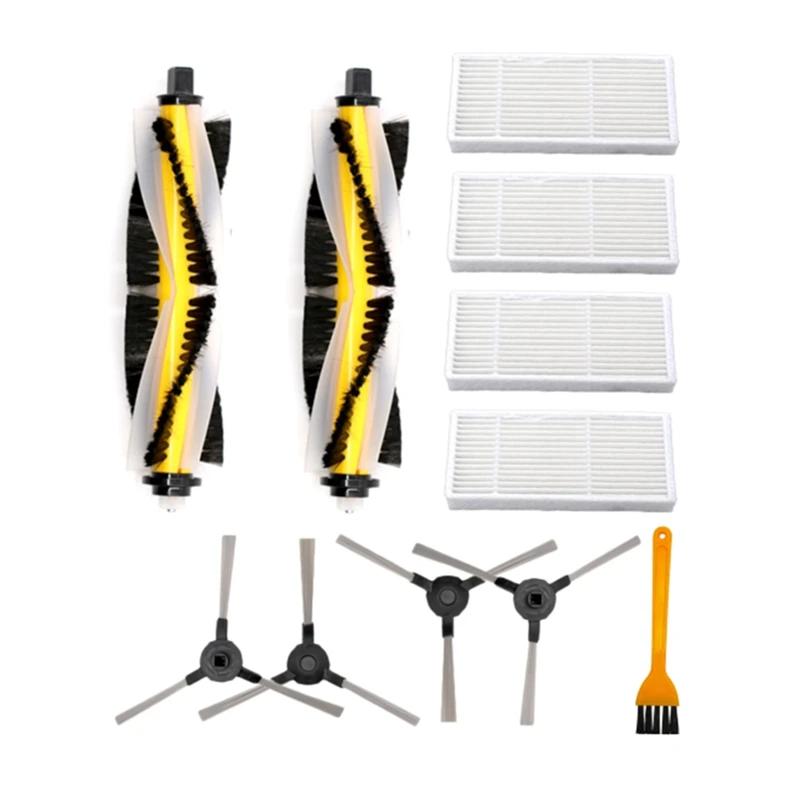 

Replacement For Proscenic 780T 790T Robot Vacuum Cleaner Kit Main Brush Side Brush Hepa Filter