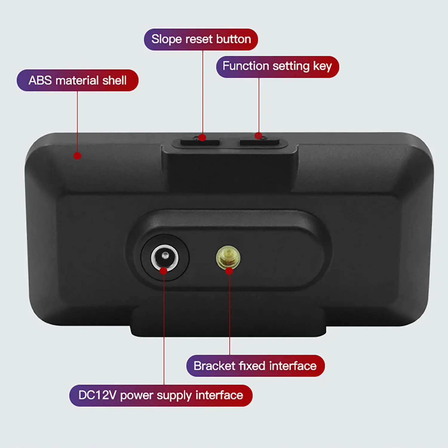 Умный Цифровой Наклонный угломер для Toyota Fortuner 2016 + Auto HUD Off Road GPS