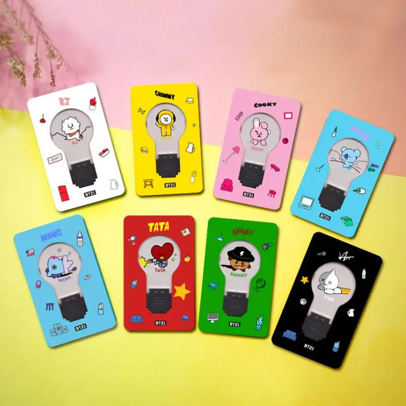 

Kawaii Bt211 Btscute красивый Oppa аниме периферийный ночной Светильник для карт маленький светильник льник