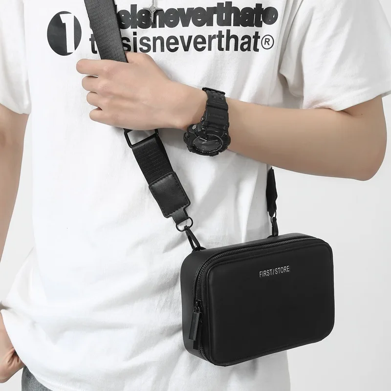 

Handbag Mans Messenger Leather Bag New Bag Mini Designer Bag Purse Shoulder Crossbody Box Pu Bag Bolso Small 2023 Fashion Square