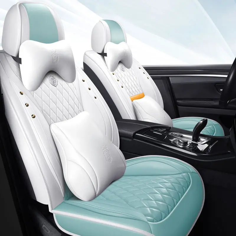 

Full Set Leather Car Seat Cover For Mazda 2 3 BL BK 6 GJ GG CX5 CX3 Auto accessory interiors Automobiles чехлы на сиденья машины