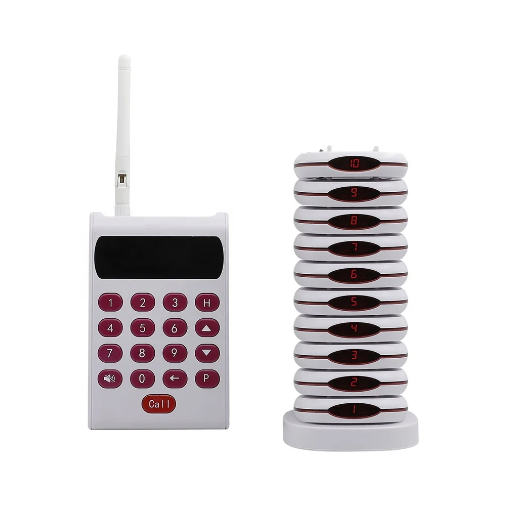 

Restaurant paging system wireless calling system KL-QC03