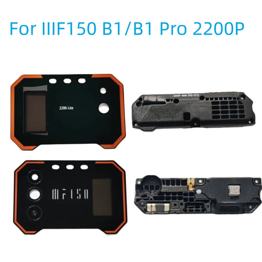 

New For IIIF150 B1/B1 Pro 2200P Cell Phone Music Loud Speaker Inner Buzzer Horn Ringer Replacement+Camera Lens Glass Parts