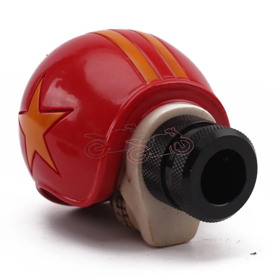 Универсальная ручка переключения передач для автомобиля шлема черепа