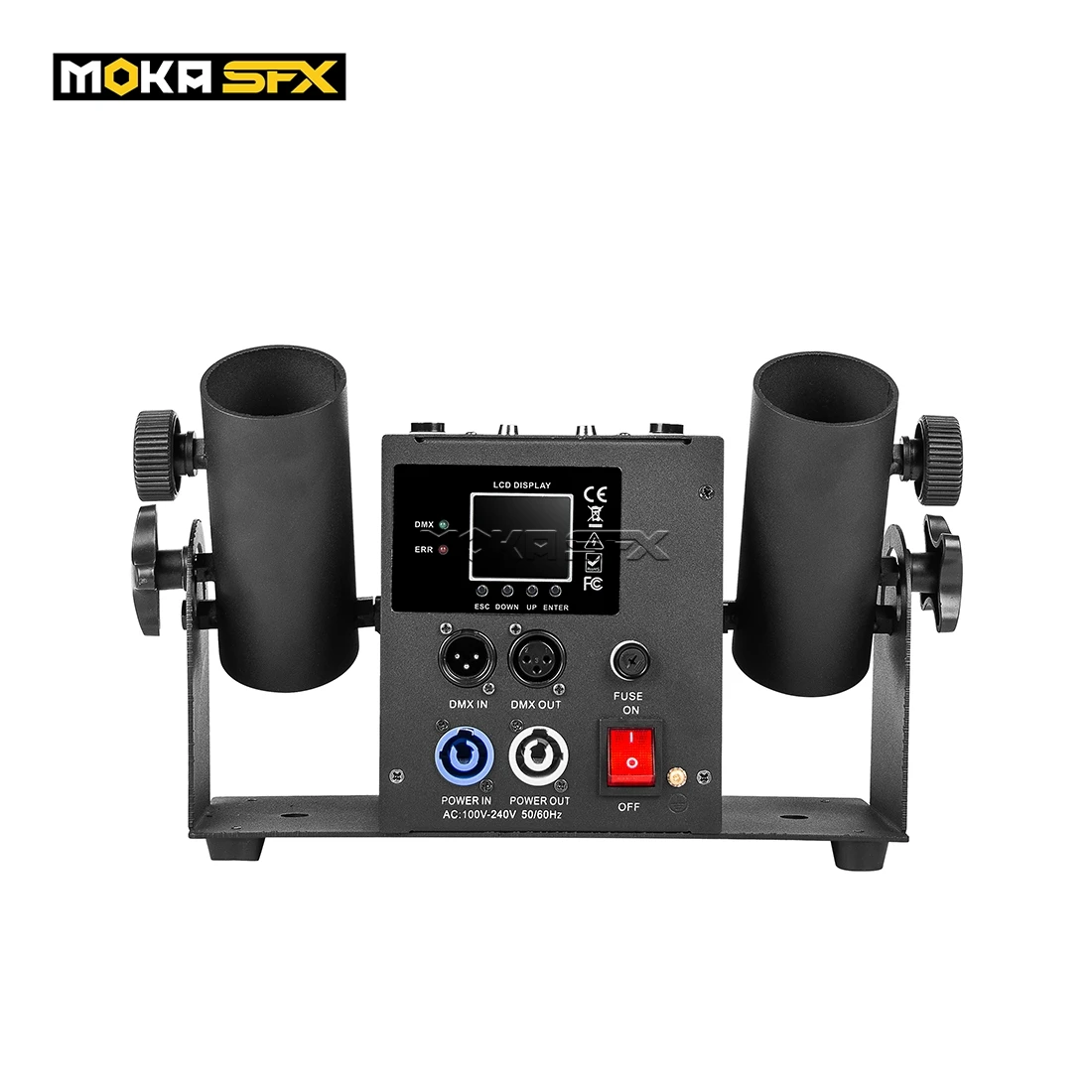 Спрей MOKA SFX Double Shot Streamter пусковая установка DMX для конфетти красочная бумага шутер