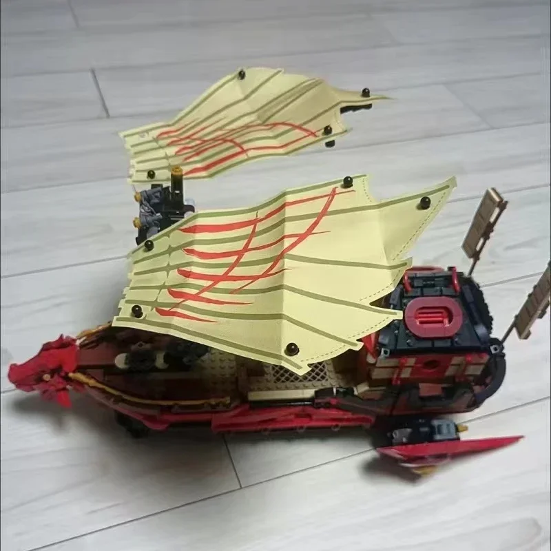 1700 + pcs Destiny's Bounty Boat совместимый 71705 строительные блоки игрушки подарки на день