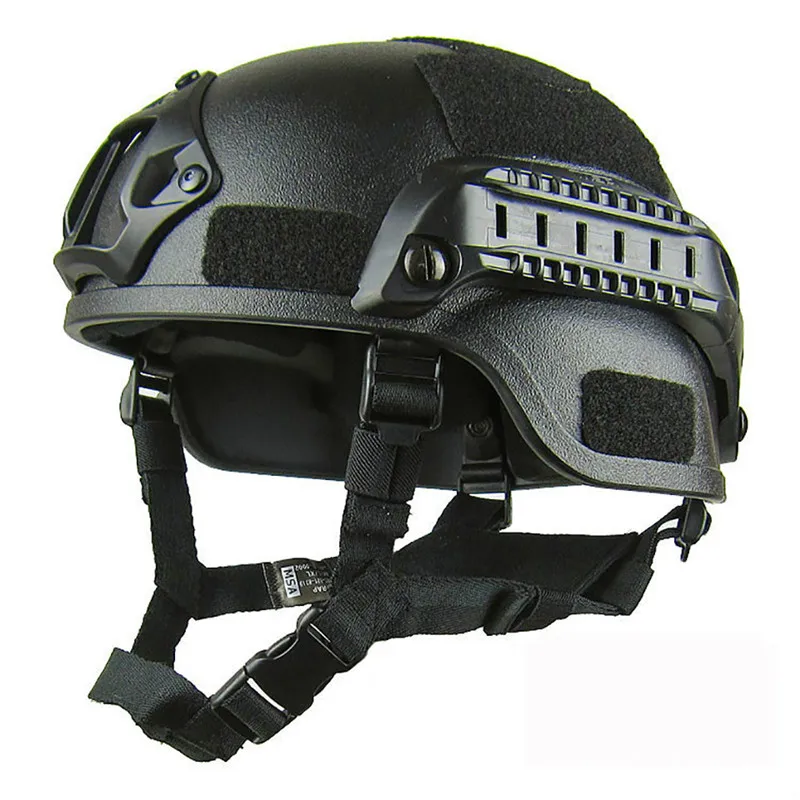 

Multifunction High Strength Anti Riot Tactical Helmet Shockproof Armor Protection Lightweight Breathable For Real Person CS Ride