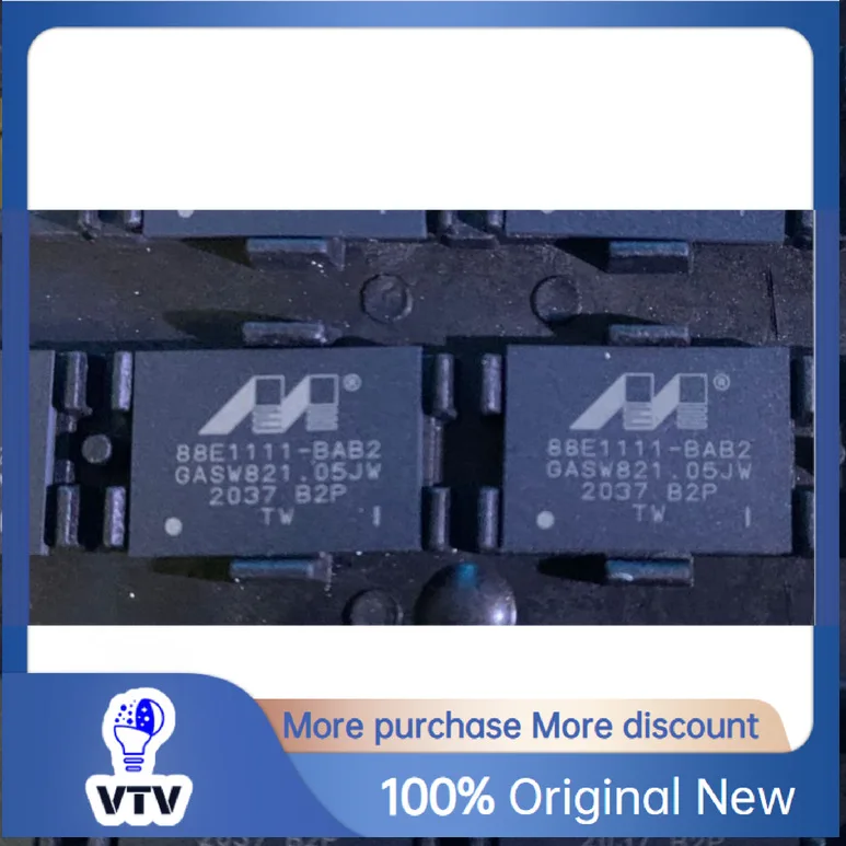 

Original New 88E1111-B2-BAB2I000 BGA117 Integrated Circuit Chip