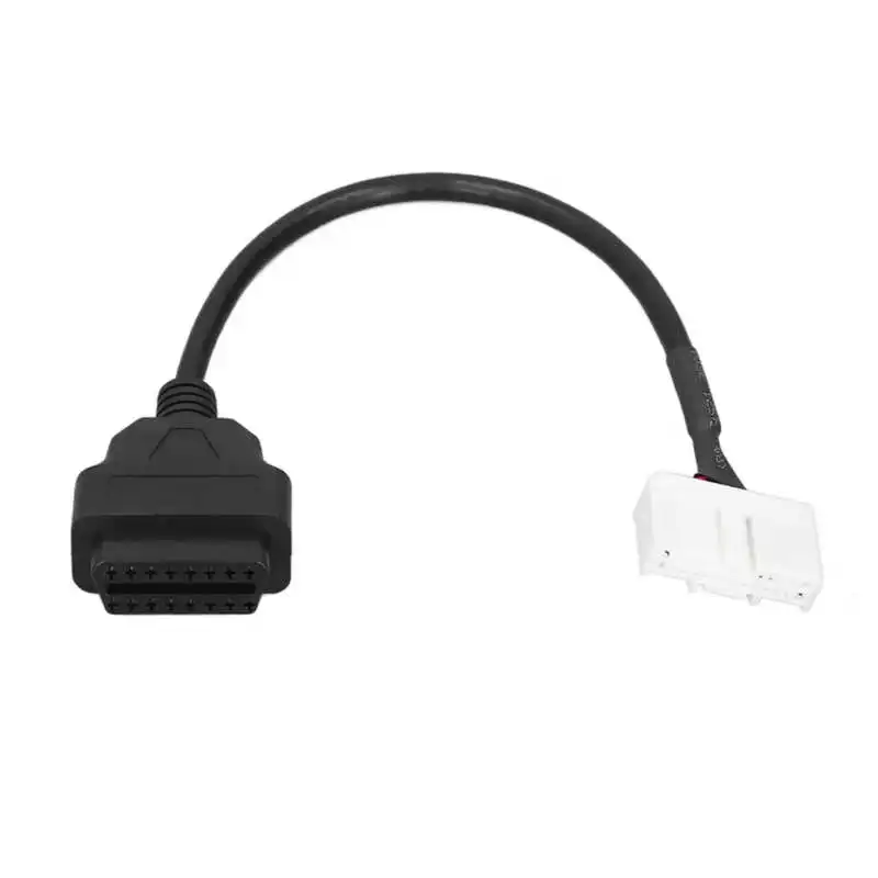 

OBD2 кабель диагностический сканер кабель Стабильная производительность 31 см/12,2 дюйма для автоматического считывателя кодов