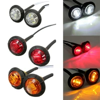 2pcs led truck side signal light high brightness car motorcycle side marker indicator warning lamp safety driving lights