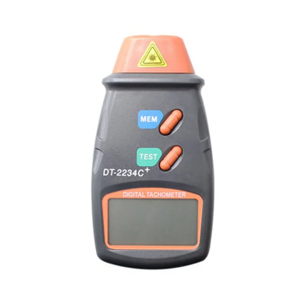 

Photoelectric Tachometer DT2234C+ Handheld LCD Digital Mini Non-contact Laser Tachometer Speed Measurement Meter Speedometer