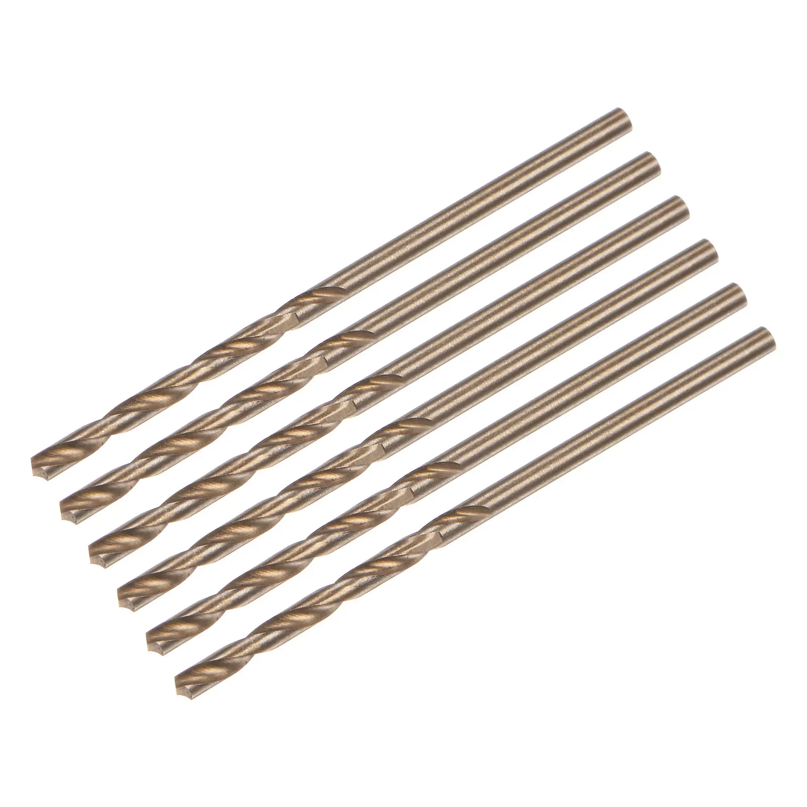 

6 шт. спиральные сверла UXCELL Jobber 1/2/2,5 мм, черные титановые сверла M2 HSS