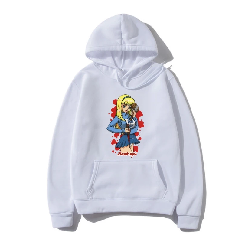 

The Vampire Slayer Hookups Buffy Skate White S-XXXL Autumn Men's Hoodys Fashion New Hoodys Sweatshir Hoody Pullover Hoodys Hoody