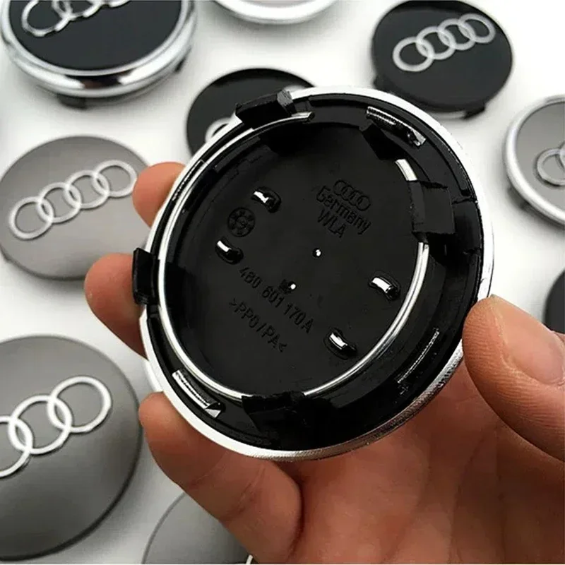 4шт 77мм колпачок центральной ступицы колеса автомобиля 4л 0601170 Для Audi A3 A5 A4 A6 A7 Q3 Q5 Q7