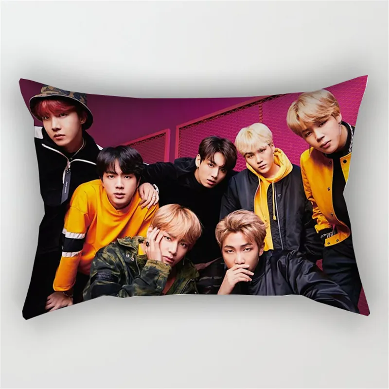 Kpop Bangtan подушка для мальчиков чехол GOT7 подушки JB Jr бэмбам Марк Youngjae Got7 поясницы 50x30