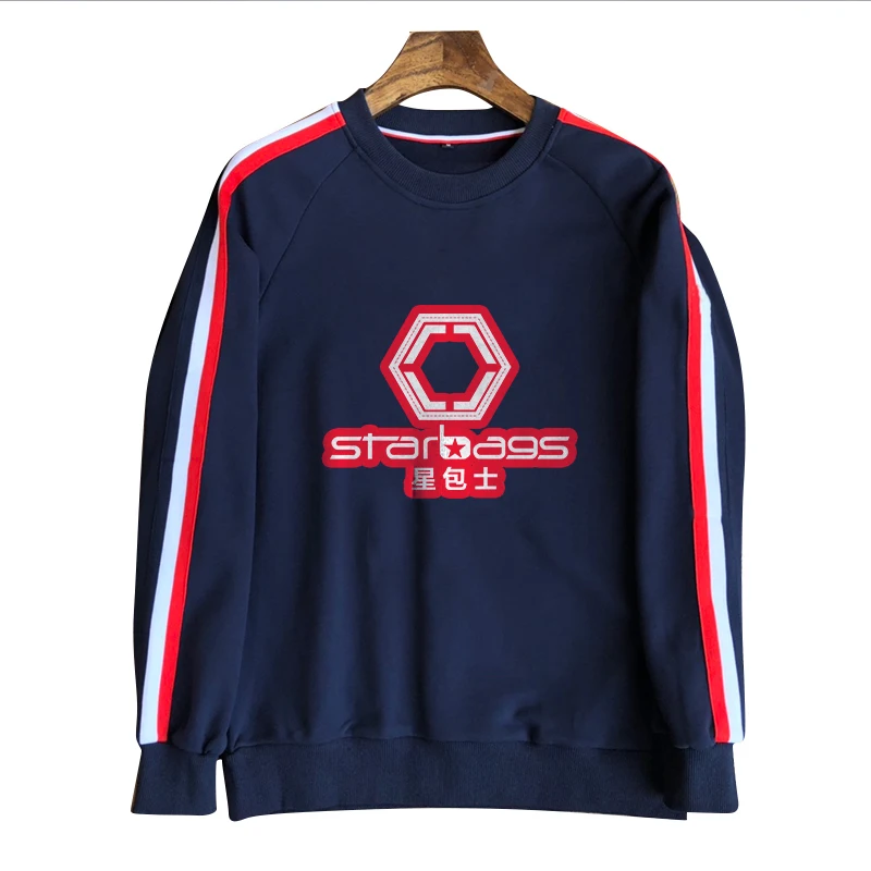 Italy starbag men's T-shirt 2022winter round neck tight long sleeve Pullover wool skull hot drill, counter high quality