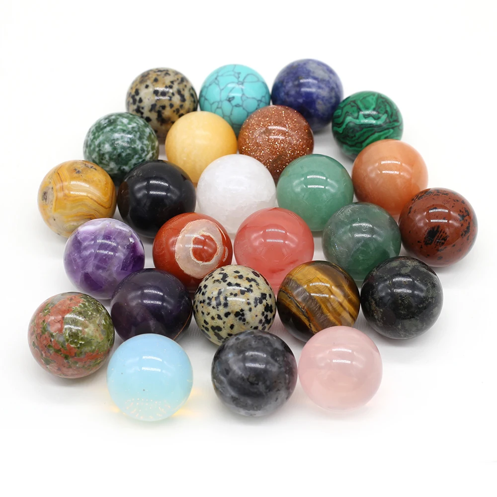 

Spherical Pink Crystal Natural Semi-precious Stone Crystal Agate Creative Home Fish Tank Decoration Viewing Ornaments