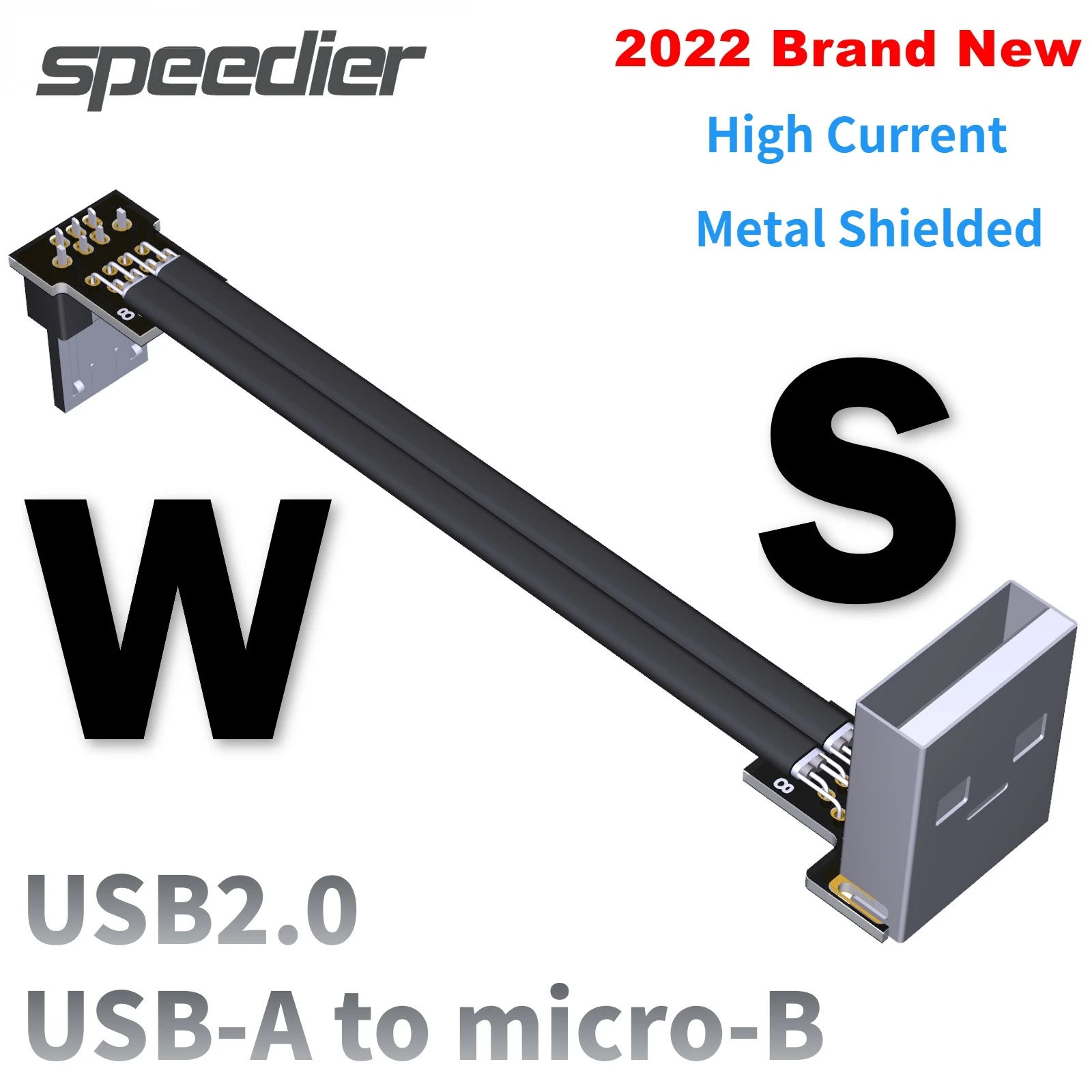 

3-300 см Новинка USB2.0 плоский кабель USB2.0 Тип A к микро-B штекер-гнездо вверх/вниз Соединительный кабель для передачи данных фотокабель для микро ...